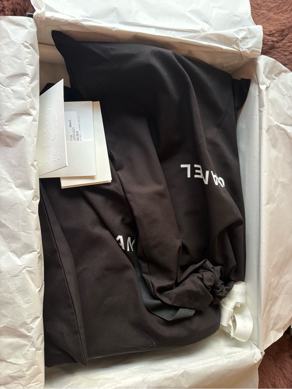 CHANEL Black Rain Boots with White CC Logo ***AUTHENTIC*** NEW WITH BOX SIZE 38 - Picture 8 of 12